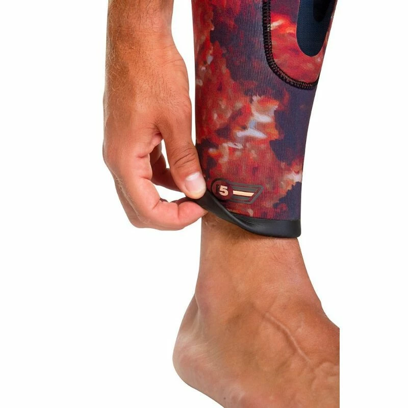 Combinaison Chasse Camo Rouge Cressi Scorpionfish 5mm 4 Combinaison Chasse Camo Rouge Cressi Scorpionfish 5mm – Image 2