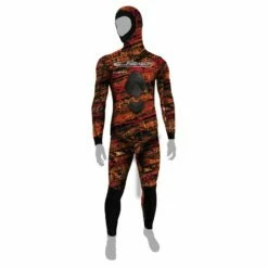 Combinaison Chasse Homme Camo Epsealon Red Fusion 1,5mm