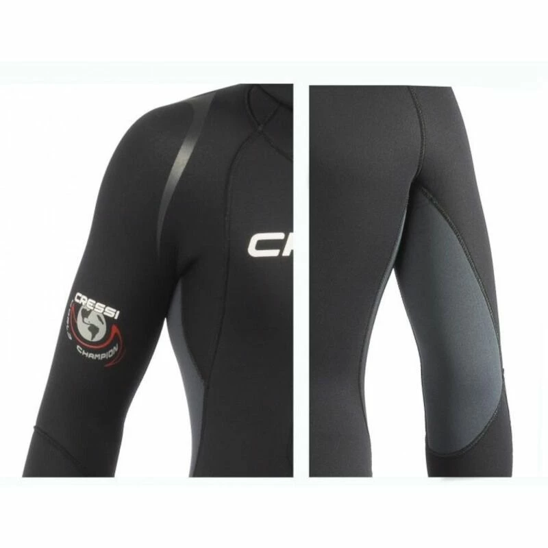 Combinaison Chasse Noire Cressi Apnea 7mm 9 Combinaison Chasse Noire Cressi Apnea 7mm – Image 7