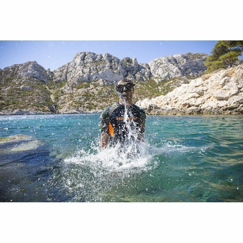 Combinaison Homme Beuchat By Watts Orange 3mm 5 Combinaison Homme Beuchat By Watts Orange 3mm – Image 3