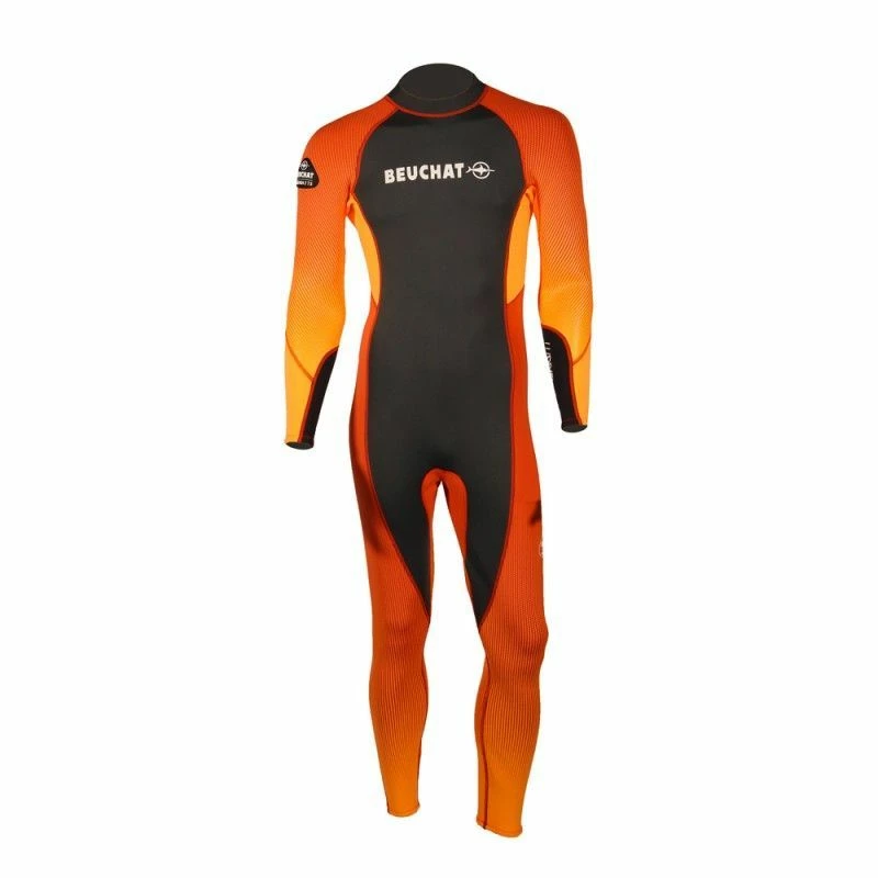 Combinaison Homme Beuchat By Watts Orange 3mm 3 Combinaison Homme Beuchat By Watts Orange 3mm