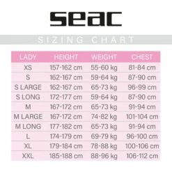 Combinaison Plongée Femme Seac Space 5mm -BEUCHAT vente combinaison plongee femme seac space 5mm 2