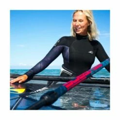 Combinaison Surf Femme Soöruz Divine BackZip 4/3mm Noir / Bordeaux -BEUCHAT vente combinaison surf femme sooruz divine backzip 4 3mm noir bordeaux 2