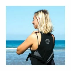 Combinaison Surf Femme Soöruz Divine BackZip 4/3mm Noir / Bordeaux -BEUCHAT vente combinaison surf femme sooruz divine backzip 4 3mm noir bordeaux 4