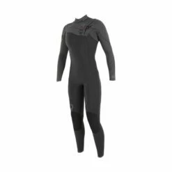 Combinaison Surf Femme Soöruz Guru FrontZip 4/3mm Noir