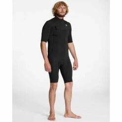 Billabong Shorty Surf Homme Absolute FrontZip Noire 2/2mm 2023