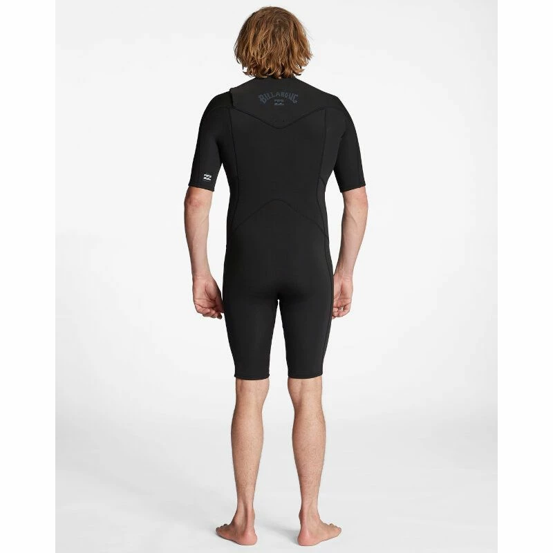 Billabong Shorty Surf Homme Absolute FrontZip Noire 2/2mm 2023 6 Billabong Shorty Surf Homme Absolute FrontZip Noire 2/2mm 2023 – Image 4