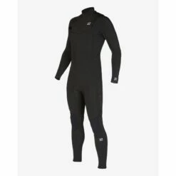 Billabong Combinaison Surf Homme Billangong Absolute FrontZip Noire 4/3mm 2023