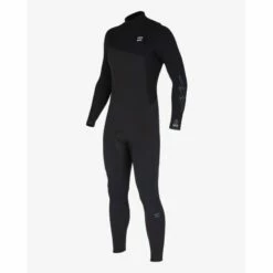Billabong Combinaison Surf Homme Billangong Revolution FrontZip Full Black 4/3mm 2023