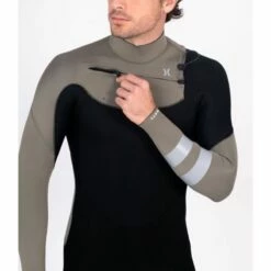 Combinaison Surf Homme Hurley Advant FrontZip Kaki 4/3mm 2023 -BEUCHAT vente combinaison surf homme hurley advant frontzip noire 4 3mm 2023 3