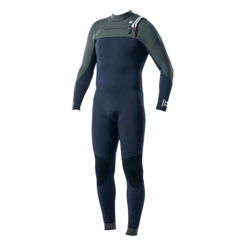 Combinaison Surf Homme Saint Jacques Wetsuits Clovis Yamamoto FrontZip Kaki 4/3mm 2023 3 Combinaison Surf Homme Saint Jacques Wetsuits Clovis Yamamoto FrontZip Kaki 4/3mm 2023
