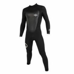 Combinaison Surf Homme Soorüz BackZip Fighter Noir 5/4/3mm 2023