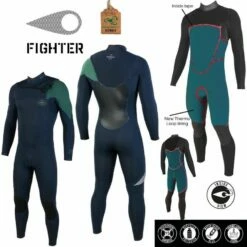 Combinaison Surf Homme Soorüz FrontZip Fighter Bleu 4/3mm 2023 -BEUCHAT vente combinaison surf homme sooruz frontzip fighter bleu 4 3mm 2023 4