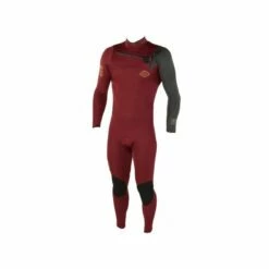 Combinaison Surf Homme Soorüz FrontZip Fighter Rouge 4/3mm 2023