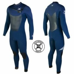 Combinaison Surf Homme Soorüz FrontZip Guru Pro Wind Bleu 4/3mm -BEUCHAT vente combinaison surf homme sooruz frontzip guru pro wind bleu 4 3mm 4
