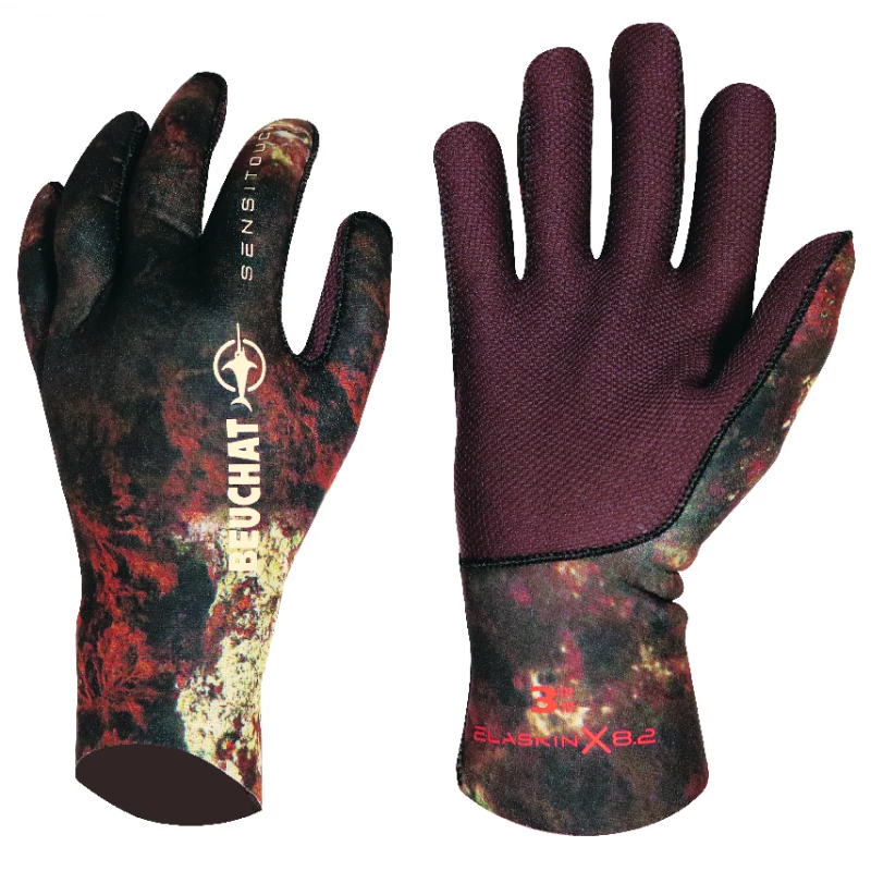 Gants Chasse Camo Marron Beuchat Sirocco Rocksea 3mm 3 Gants Chasse Camo Marron Beuchat Sirocco Rocksea 3mm