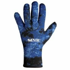 Gants De Chasse Seac Camo Bleu 3,5mm -BEUCHAT vente gants de chasse seac camo bleu 3 5mm 1