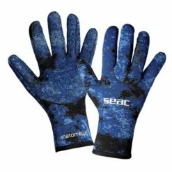 Gants De Chasse Seac Camo Bleu 3,5mm -BEUCHAT vente gants de chasse seac camo bleu 3 5mm 3