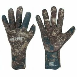 Gants De Chasse Seac Ultraflex Camo Marron 3mm