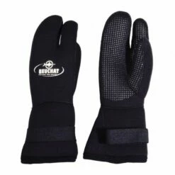 Gants Plongée Noir Beuchat 3 Doigts 7mm