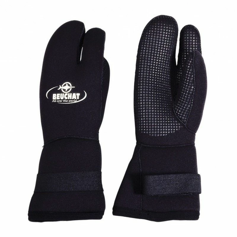 Gants Plongée Noir Beuchat 3 Doigts 7mm 3 Gants Plongée Noir Beuchat 3 Doigts 7mm