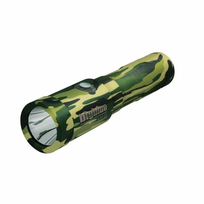 Lampes Plongée Exploration BigBlue 1200 Lumens AL1200NP II (10°) Camo Vert 3 Lampes Plongée Exploration BigBlue 1200 Lumens AL1200NP II (10°) Camo Vert