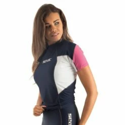 Lycra MC Seac Evo Femme Bleu -BEUCHAT vente lycra mc seac evo femme bleu 2