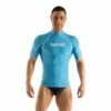 Lycra MC Seac Evo Homme Bleu Clair -BEUCHAT vente lycra mc seac evo homme bleu clair