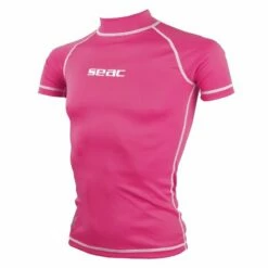 Lycra MC Seac T-Sun Fille Rose -BEUCHAT vente lycra mc seac t sun fille rose 2