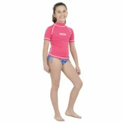 Lycra MC Seac T-Sun Fille Rose -BEUCHAT vente lycra mc seac t sun fille rose 3
