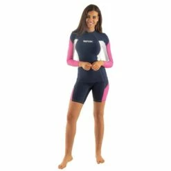 Lycra ML Seac Evo Femme Bleu/Rose -BEUCHAT vente lycra ml seac evo femme bleu 2