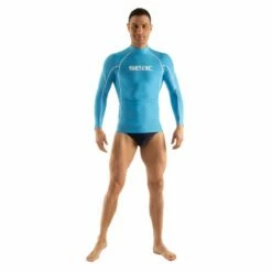 BEUCHAT vente -BEUCHAT vente lycra ml seac evo homme bleu clair 1