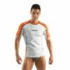 Lycra Néoprène MC Seac Fit Homme Blanc/orange 2mm -BEUCHAT vente lycra neoprene mc seac fit homme blanc orange 2mm
