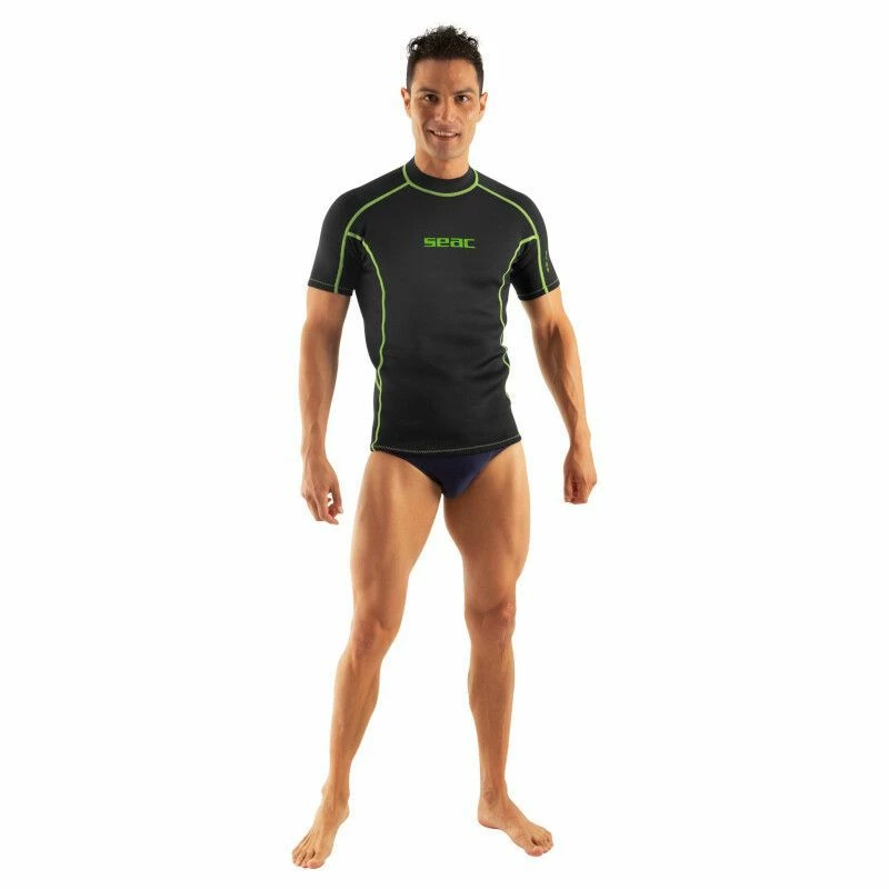 Lycra Néoprène MC Seac Fit Homme Noir 2mm 5 Lycra Néoprène MC Seac Fit Homme Noir 2mm – Image 3