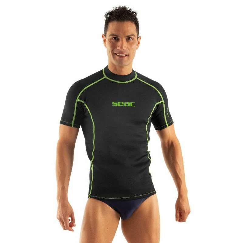 Lycra Néoprène MC Seac Fit Homme Noir 2mm 3 Lycra Néoprène MC Seac Fit Homme Noir 2mm