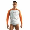 Lycra Néoprène ML Seac Fit Homme Blanc/Orange 2mm -BEUCHAT vente lycra neoprene ml seac fit homme blanc orange 2mm