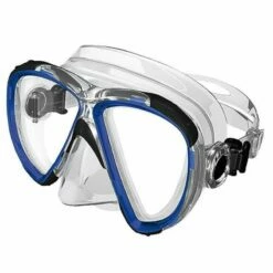 Masque Bleu Avec Verres Correcteurs Aquatys Papeete