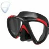 Masque Noir / Rouge Avec Verres Correcteurs Aquatys Papeete -BEUCHAT vente masque noir rouge avec verres correcteurs aquatys papeete