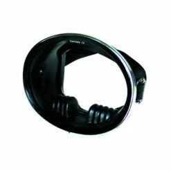 Masque Rond Plongée Aquatys Compensator Caoutchouc Noir