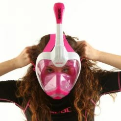 Masque Snorkeling Seac Grande Faciale Magica Blanc/Rose -BEUCHAT vente masque snorkeling seac grande faciale magica blanc rose 10
