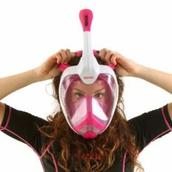 Masque Snorkeling Seac Grande Faciale Magica Blanc/Rose -BEUCHAT vente masque snorkeling seac grande faciale magica blanc rose 11