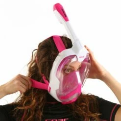 Masque Snorkeling Seac Grande Faciale Magica Blanc/Rose -BEUCHAT vente masque snorkeling seac grande faciale magica blanc rose 12