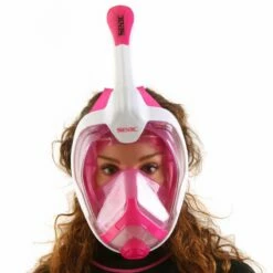 Masque Snorkeling Seac Grande Faciale Magica Blanc/Rose -BEUCHAT vente masque snorkeling seac grande faciale magica blanc rose 2