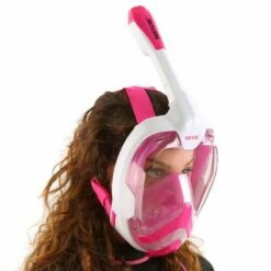 Masque Snorkeling Seac Grande Faciale Magica Blanc/Rose -BEUCHAT vente masque snorkeling seac grande faciale magica blanc rose 4
