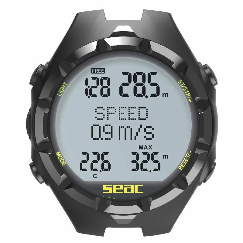 Montre / Ordinateur Apnée Seac Apnea HR Noir 5 Montre / Ordinateur Apnée Seac Apnea HR Noir – Image 3