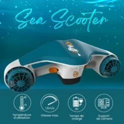 Pack Sea Scooter1 Batterie+ Masque + Sac Etanche