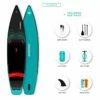 Paddle Gonflable Aquadesign AIR SWIFT 12'6'' -BEUCHAT vente paddle gonflable aquadesign air swift 12 6