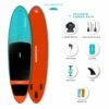 Paddle Gonflable Aquadesign DJANGO 10'8'' -BEUCHAT vente paddle gonflable aquadesign django 10 8