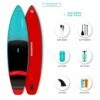 Paddle Gonflable Aquadesign TEMPO 11'6'' -BEUCHAT vente paddle gonflable aquadesign tempo 11 6