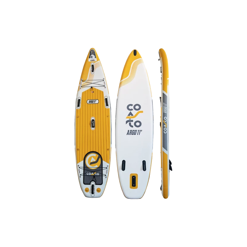 Paddle Gonflable COASTO Argo 11' Simple Chambre 3 Paddle Gonflable COASTO Argo 11' Simple Chambre